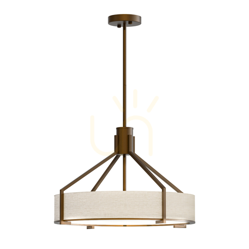 Verifica Lampă suspendată Doretto Chocco 50 Open Design Highlights alb mat 4 becuri E27 500 mm
