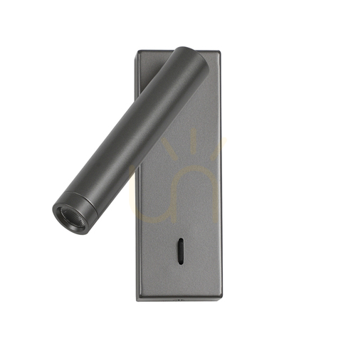 Verifica Lampă de perete LED Italux Cali gri aluminiu 2.5W WL-21017-GR