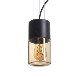 Rendl R14130 Quinn Lampă suspendată pentru exterior, Ip54 negru, sticlă de chihlimbar small 11