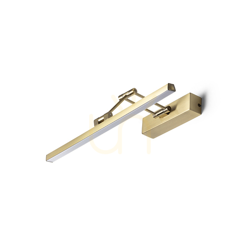 Verifica Aplica pentru tablouri Rendl FRIDA 46 R14151, alamă veche, LED 8 W