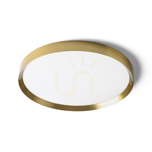Verifica Plafond Rendl R14310 Solen Lampă de plafon cu led, rotundă, alamă periat
