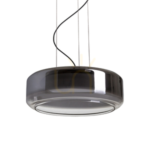 Pendulă Rendl NAOMI 35 LED R14400, sticlă fumurie și mată, neagră small 2