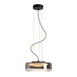 Pendulă Rendl NAOMI 35 LED R14400, sticlă fumurie și mată, neagră small 4