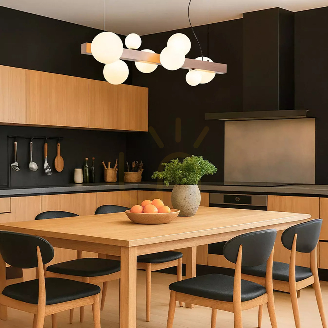 Verifica Rendl R14554 Lampă suspendată Kassandra, sticlă opală multipunct alungită/bronz lustruit Rendl R14554 Lampă suspendată Kassandra, sticlă opală multipunct alungită/bronz lustruit