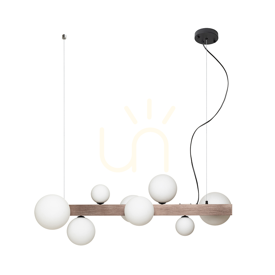 Verifica Rendl R14554 Lampă suspendată Kassandra, sticlă opală multipunct alungită/bronz lustruit Rendl R14554 Lampă suspendată Kassandra, sticlă opală multipunct alungită/bronz lustruit