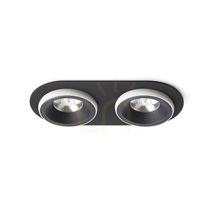 Rendl Corpuri de iluminat încastrate R14573 Sharm Led Lampă încastrată, seturi alb/negru small 0