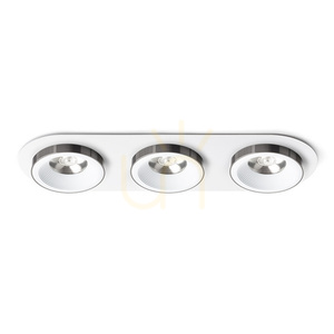 Rendl Corpuri de iluminat încastrate R14575 Sharm Led Lampă încastrată, seturi alb negru crom small 0