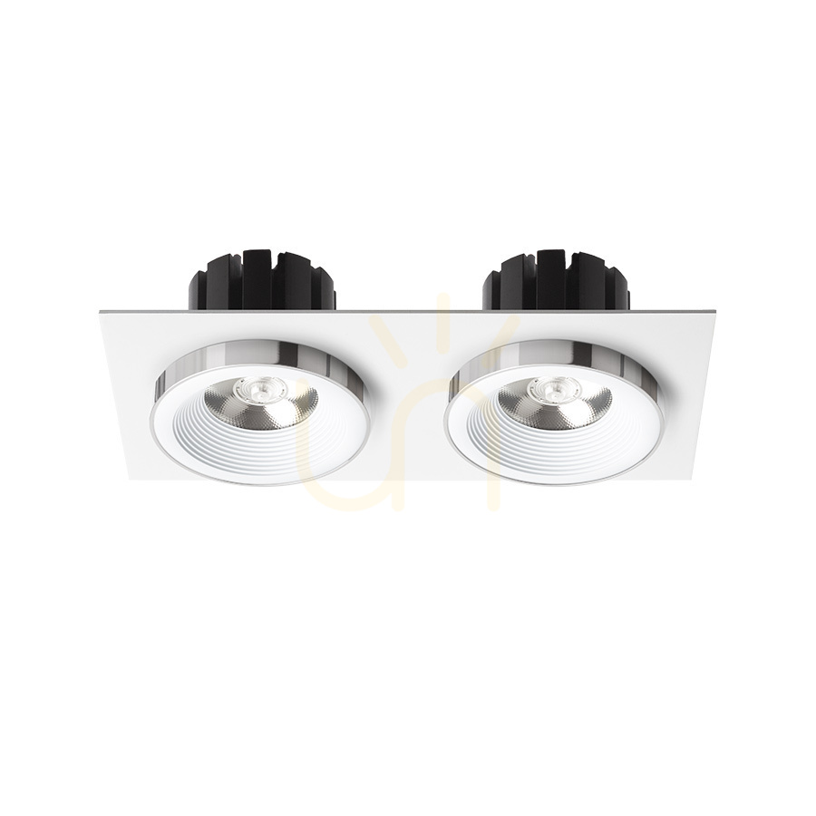 Vedere Rendl Corpuri de iluminat încastrate R14582 Sharm Led Lampă încastrată, alb crom Seturi Rendl Corpuri de iluminat încastrate R14582 Sharm Led Lampă încastrată, alb crom Seturi
