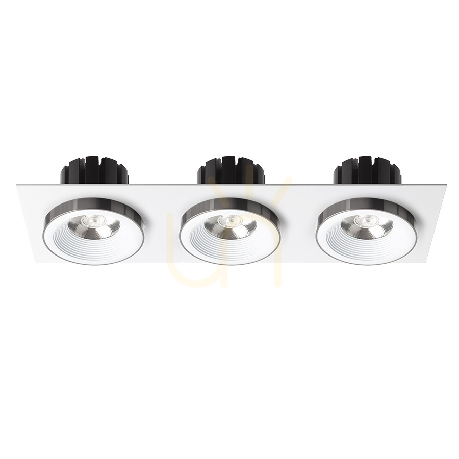 Vedere Rendl Corpuri de iluminat încastrate R14587 Sharm Led Lampă încastrată, seturi alb negru crom Rendl Corpuri de iluminat încastrate R14587 Sharm Led Lampă încastrată, seturi alb negru crom