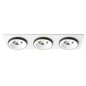 Rendl R14588 Sharm Led corp de iluminat încastrat, set alb/negru small 0