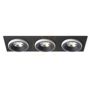 Rendl Corpuri de iluminat încastrate R14589 Lampă încastrată Sharm Led, seturi alb-negru small 0