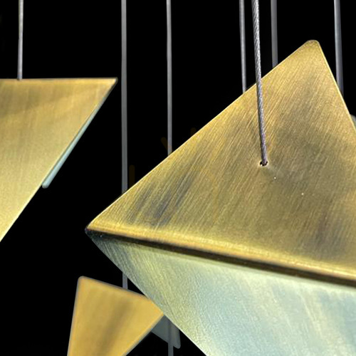 Verifica Candelabru de designer FALL 2 Gold LGH0932 - Gie El