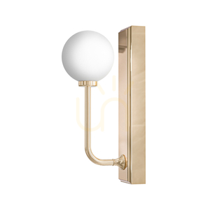 Lampă de perete Ero Open Design Highlights IP44 alb-aur G9 300 mm small 4