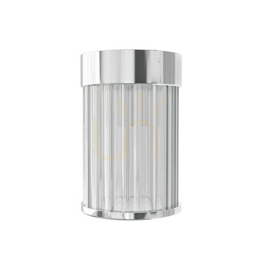 Verifica Plafonieră Fiatto Orlicki Design crom sticlă metal G9 8W IP20 80 mm 121 mm