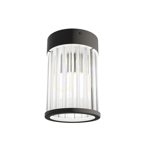 Plafonieră Fiatto Nero 8 cm metal sticlă G9 Open Design Highlights small 1