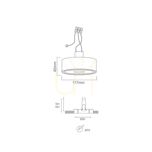 Verifica Lampă de tavan LED Neo Toupe Slim KG Orlicki Design aluminiu gri GU10 IP20 117 mm