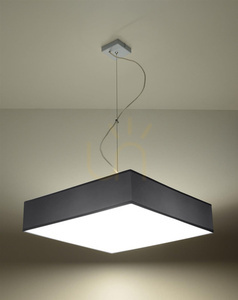 Lampă suspendată HORUS 45 gri Sollux small 1