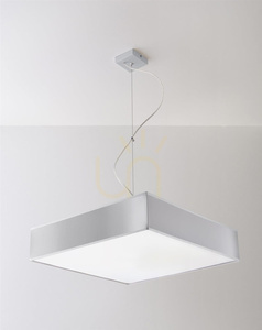 Lampă suspendată HORUS 45 gri Sollux small 0