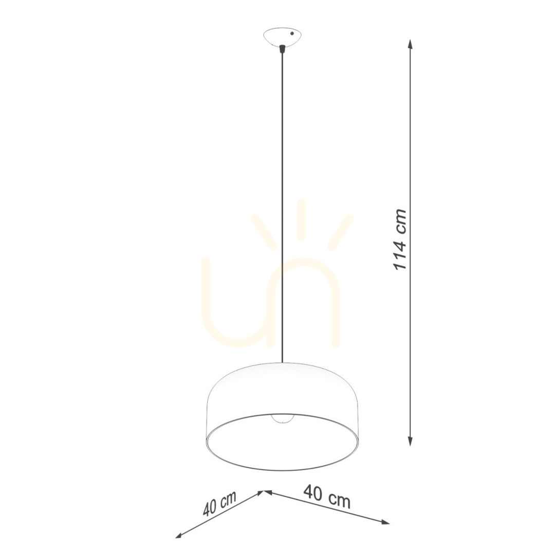 Spectacol Lampa suspendată ALMILO de Sollux Lampa suspendată ALMILO de Sollux