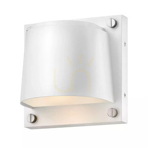 Lanternă de perete mică Scout - 1 sursă de lumină - Alb satinat Elstead small 0