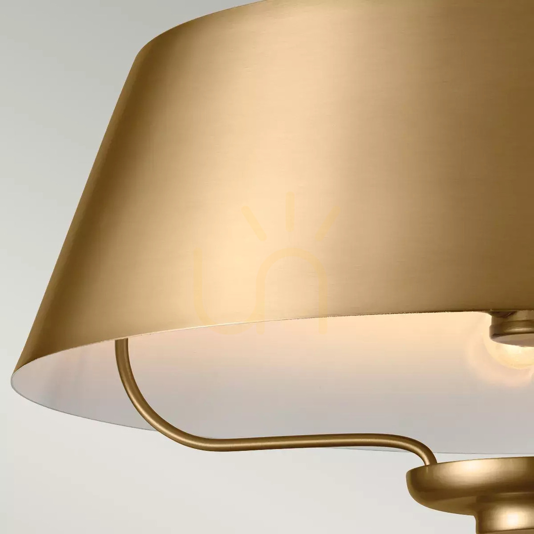 Afişa Lampă cu pandantiv Luella, Semi-Plaf - 3 surse de lumină - Brushed Natural Elstead Lampă cu pandantiv Luella, Semi-Plaf - 3 surse de lumină - Brushed Natural Elstead