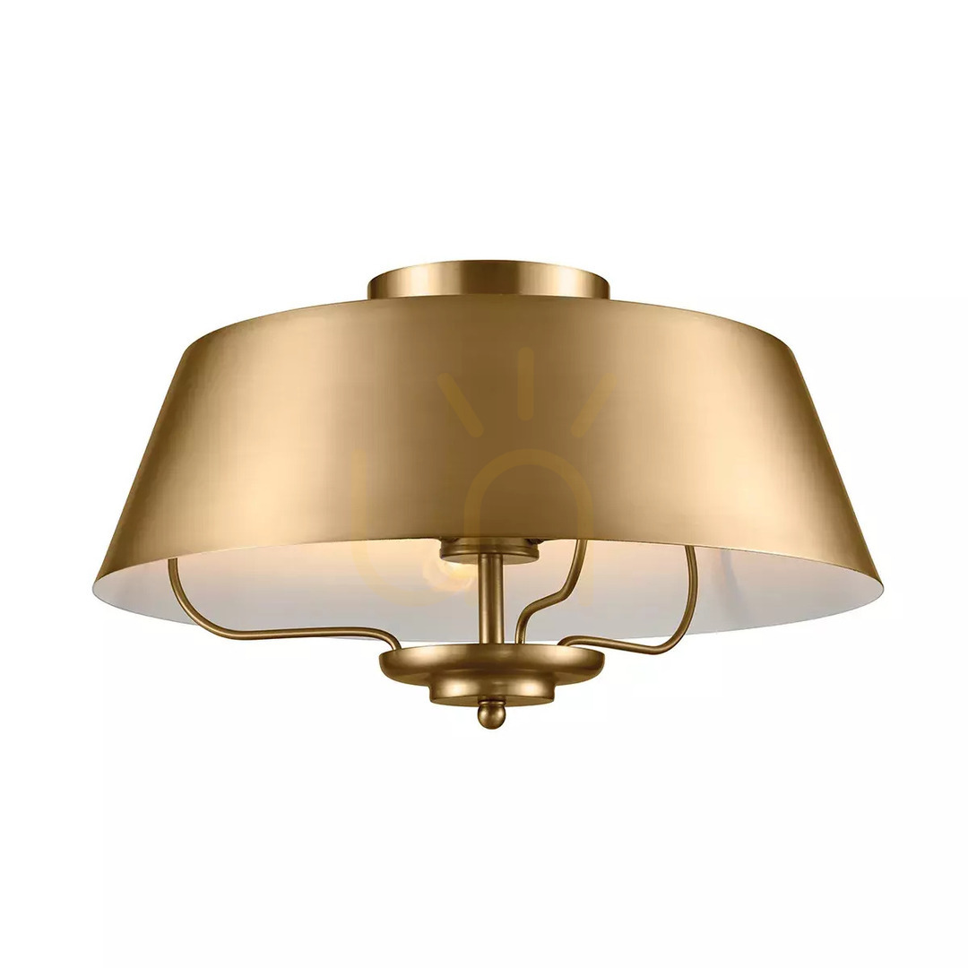 Verifica Lampă cu pandantiv Luella, Semi-Plaf - 3 surse de lumină - Brushed Natural Elstead Lampă cu pandantiv Luella, Semi-Plaf - 3 surse de lumină - Brushed Natural Elstead