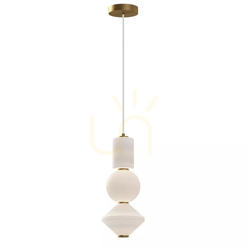 Verifica Bijou LED lampă suspendată - - Aur îmbătrânit Elstead