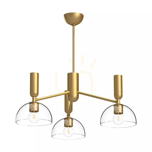 Verifica Candelabru Jude - 3 surse de lumină - Aur periat Elstead