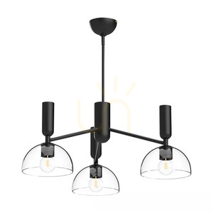Candelabru Jude - 3 surse de lumină - Negru mat Elstead 0 Candelabru Jude - 3 surse de lumină - Negru mat Elstead small 0