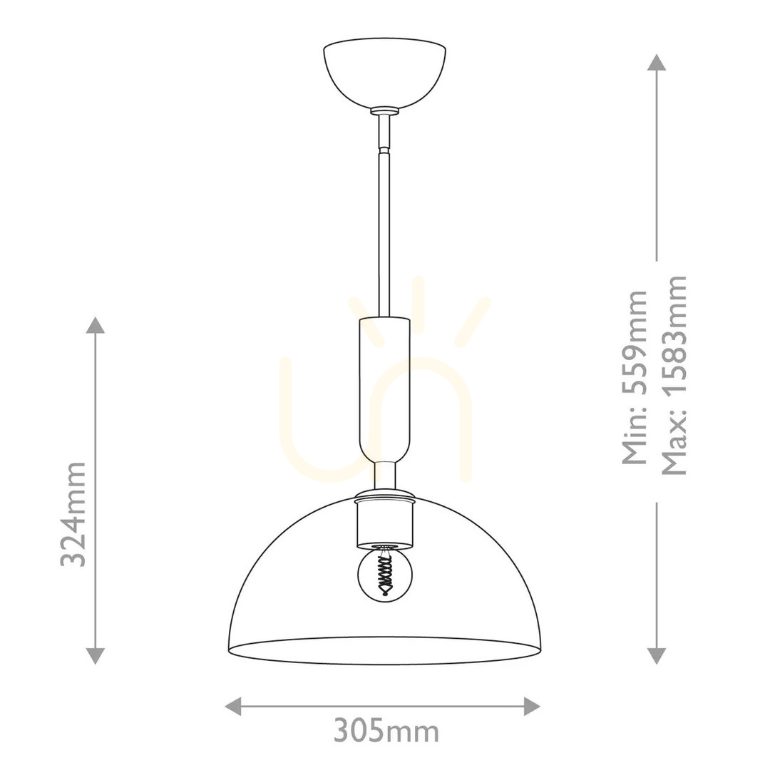 Verifica Lampă suspendată Jude - 1 sursă de lumină - Negru mat Elstead Lampă suspendată Jude - 1 sursă de lumină - Negru mat Elstead
