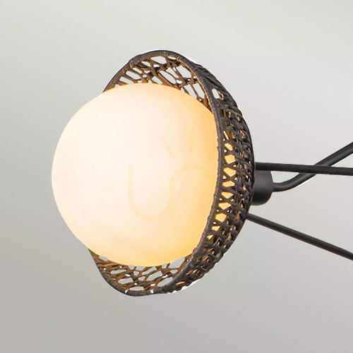 Verifica Candelabru Perth - 3 surse de lumină - Negru mat Elstead