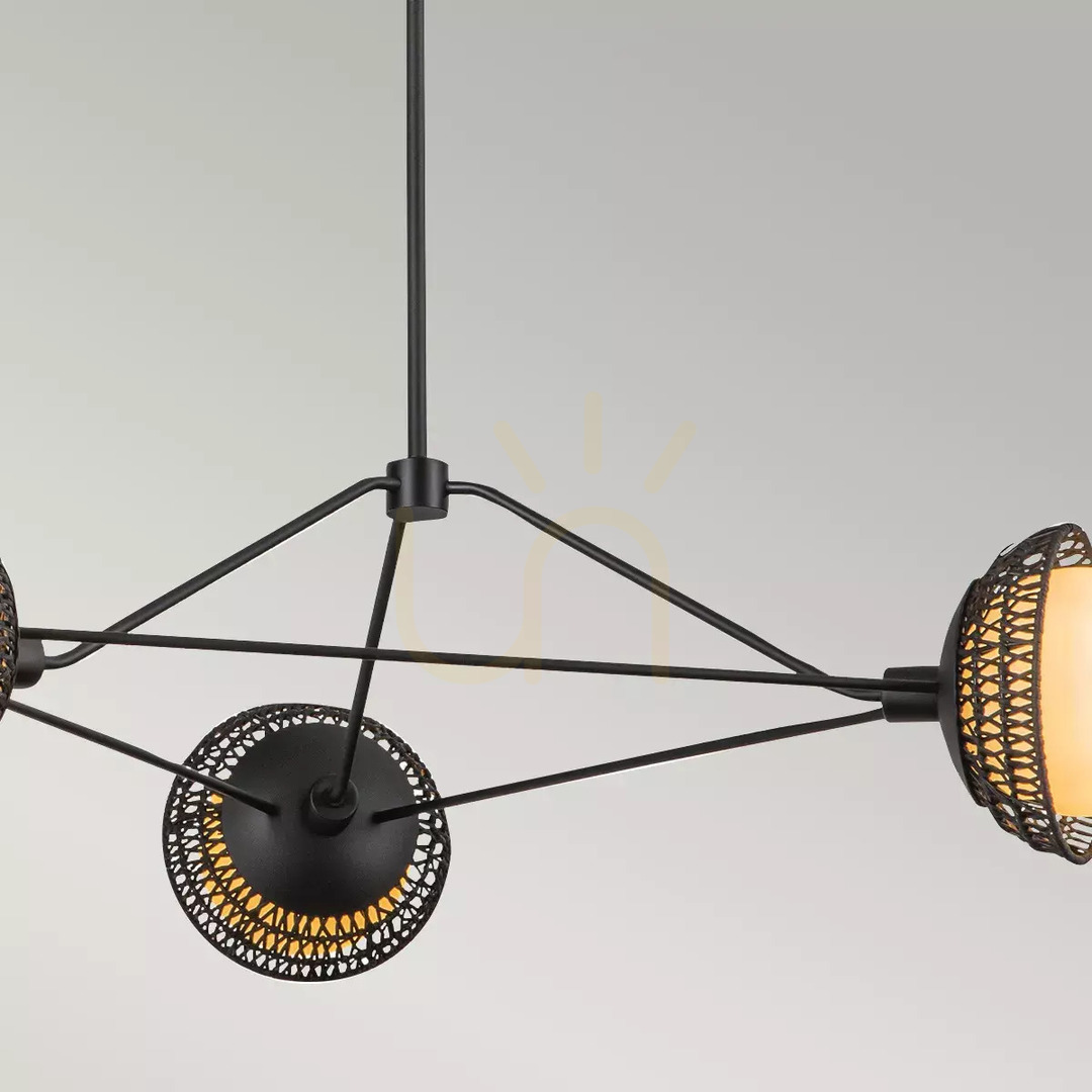 Verifica Candelabru Perth - 3 surse de lumină - Negru mat Elstead Candelabru Perth - 3 surse de lumină - Negru mat Elstead