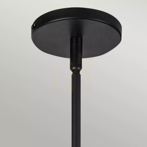 Lampă suspendată Perth - 1 sursă de lumină - Negru mat Elstead small 5