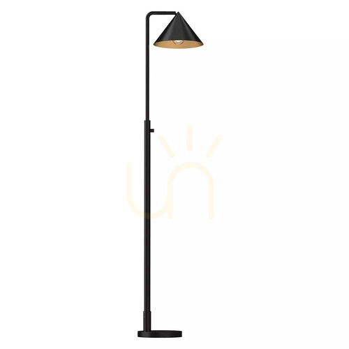 Verifica Lampă de podea Remyck - 1 sursă de lumină - Negru mat Elstead