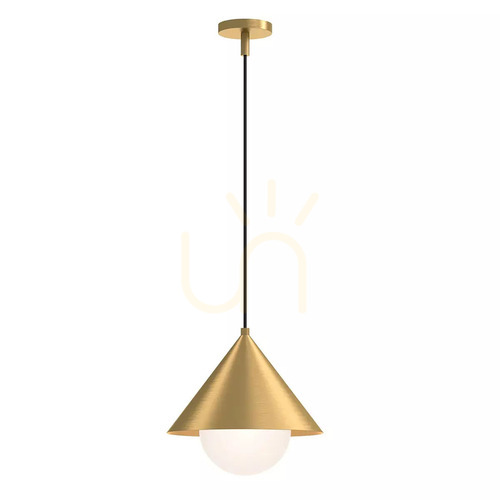 Verifica Lampă suspendată Remyck - 1 sursă de lumină - Aur periat Elstead