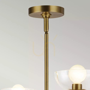 Candelabru Sylvia - 4 surse de lumină - Aur periat Elstead small 2