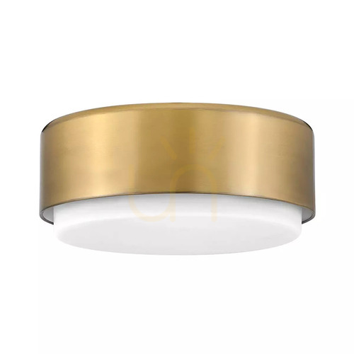 Verifica Cedric plafond - 2 surse de lumină - Alamă lăcuită Elstead