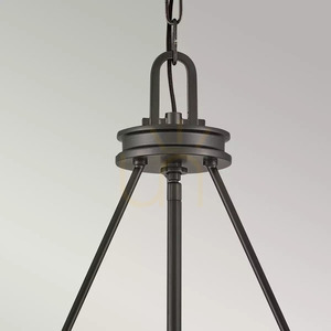 Candelabru Collier - 5 surse de lumină - Negru oxidat Elstead small 3