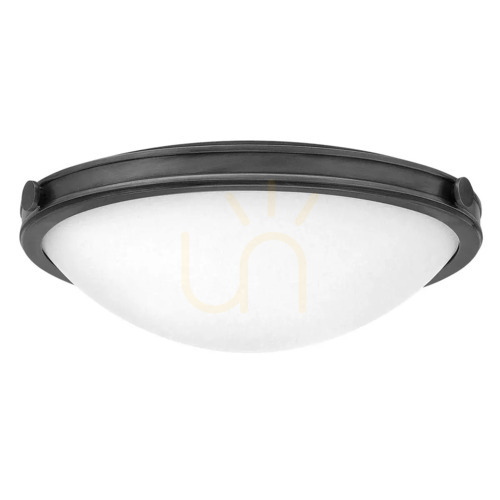 Verifica Plafonieră Hinkley Collier, 3 × E27, negru oxidat, 48,3 cm