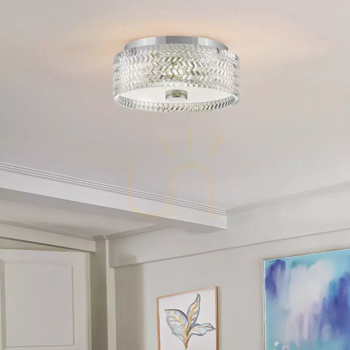 Verifica Plafonieră Elle - 2 surse de lumină - crom Elstead