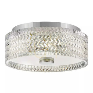 Elle plafond - 2 surse de lumină - Crom Elstead small 0