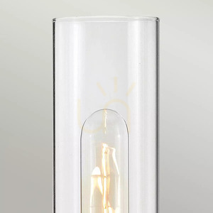 Aplică de perete Ellison IP44 - 1 sursă de lumină - Negru cu alamă Heritage Brass Elstead small 5