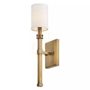Aplică de perete Moore - 1 sursă de lumină - Alamă Heritage Brass Elstead small 1