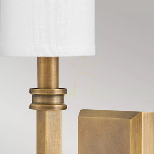 Aplică de perete Moore - 1 sursă de lumină - Alamă Heritage Brass Elstead small 3