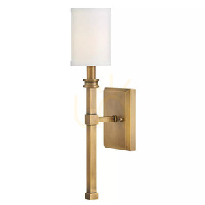 Aplică de perete Moore - 1 sursă de lumină - Alamă Heritage Brass Elstead small 6