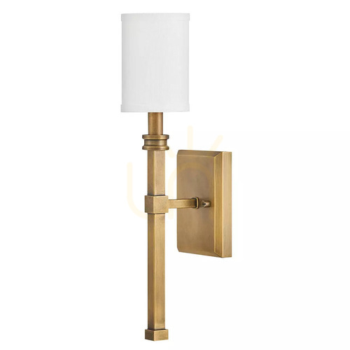 Verifica Lampă de perete Moore - 1 sursă de lumină - Alamă clasică Elstead