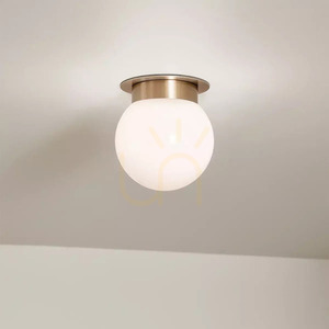 Plafonieră Kichler Albers bronz șampanie E27 20,3 cm KL-ALBERS-F-G-CPZ small 5