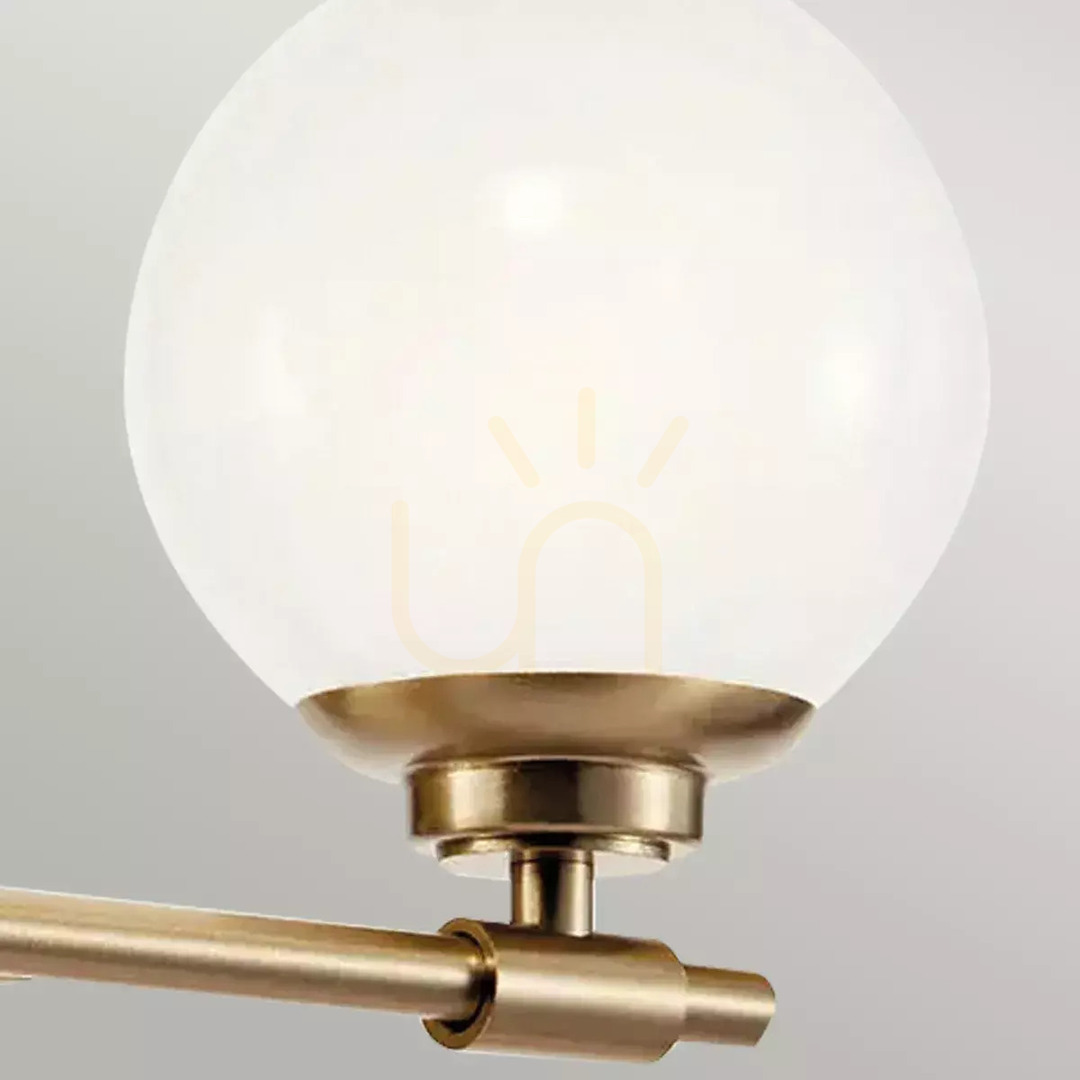 Spectacol Lampă de perete Benno - 2 surse de lumină - Bronz șampanie Elstead Lampă de perete Benno - 2 surse de lumină - Bronz șampanie Elstead