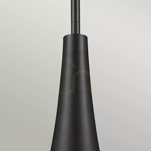Lampă suspendată Deela - 1 sursă de lumină - Negru Elstead 3 Lampă suspendată Deela - 1 sursă de lumină - Negru Elstead small 3