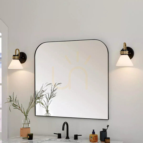 Verifica Aplică de baie Farum IP44 - 1 sursă de lumină - negru, bronz șampanie Elstead